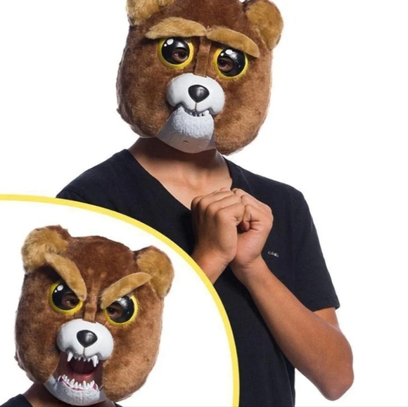 Rubie's Feisty Pets Child's Sir-Growls-A-Lot Mask Halloween Costume - Picture 3 of 6